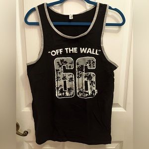 Vans “off the wall” muscle tee tank